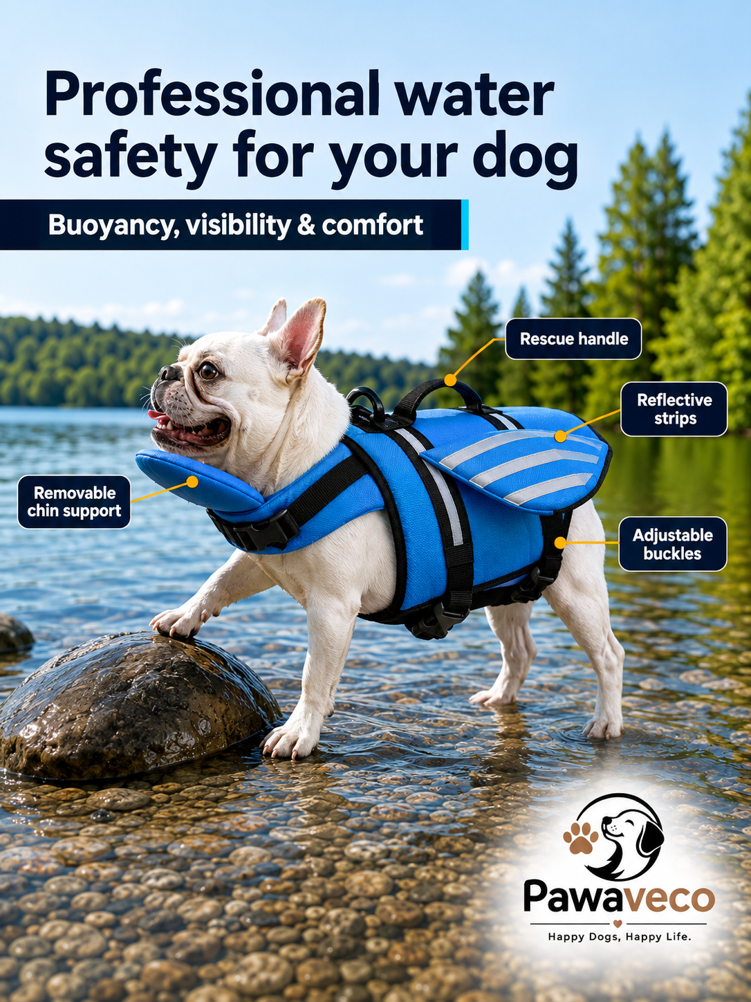 Pawave™ Dog Life Jacket