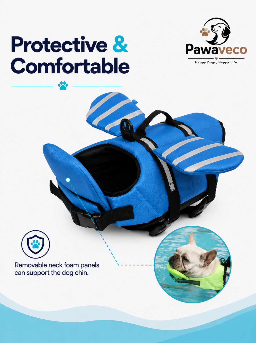 Pawave™ Dog Life Jacket